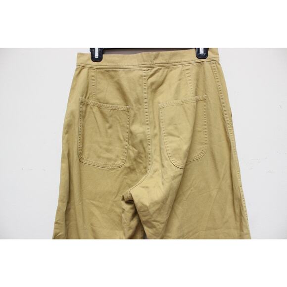 Uqnatu Mustard Yellow Sailor Trousers Pants Size 6 - Picture 4 of 4